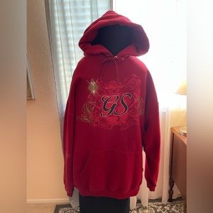 Girl Scouts official brand 100 year anniversary hoodie. Size XL. Red.